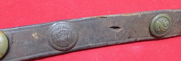 German WWI Leather Hate Belt — image 5