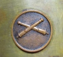 US WWI Trench Art Ash Tray or Bowl, USMC Collar Disc — image 4