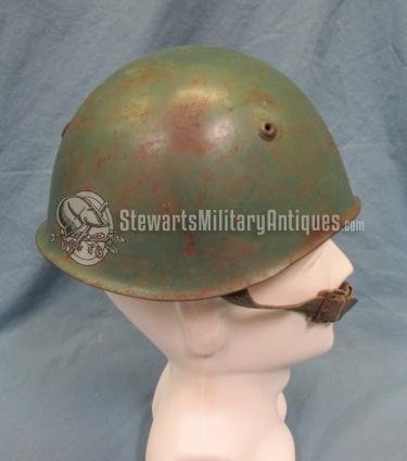  Italian WWII M1933 Steel Helmet Republican Navy — image 5