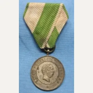 German Imperial Era, Saxon Veteran Association Medal, King Albert, 1847