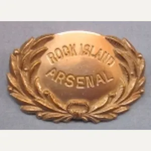 US SAW-WWI Era, Rock Island Arsenal Cap Badge