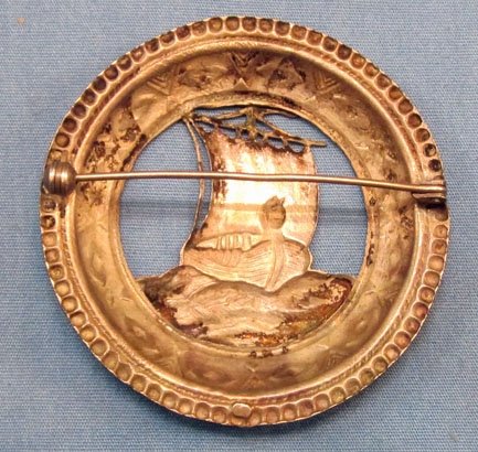 Scandinavian Mid 19th-Early 20th Century Era Ladies Viking Ship Brooch — image 3