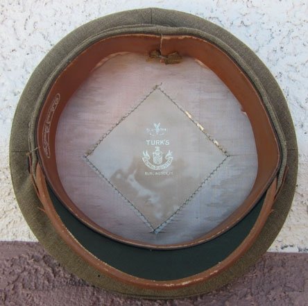 US WWI Army Officers Visor Hat, A Beauty — image 5