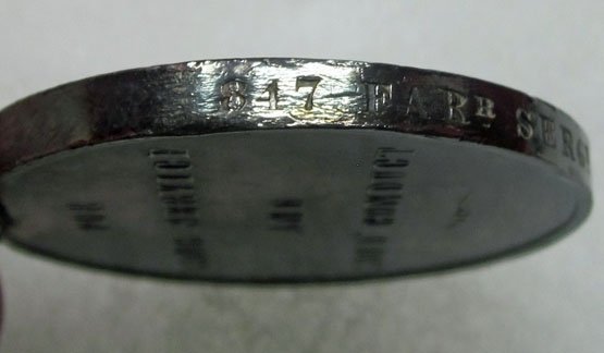 British Crimean War Good Conduct Medal, Farrier Sergeant Wilson, 9th Bde RA — image 4