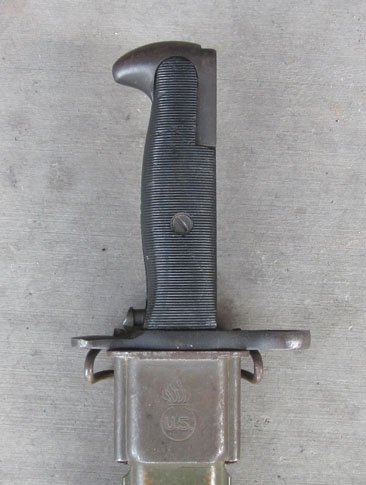 US WWII M1 Garand Bayonet, Manufactured 10 Inch Blade, AFH Maker — image 2