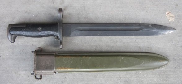 US WWII M1 Garand Bayonet, Manufactured 10 Inch Blade, AFH Maker — image 6