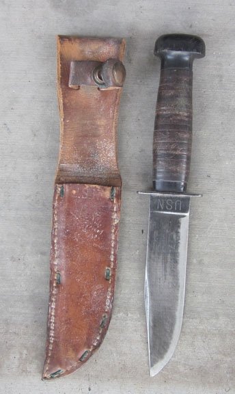 US WWII, USN Mk1 Utility Knife, Boker Mfg. — image 5
