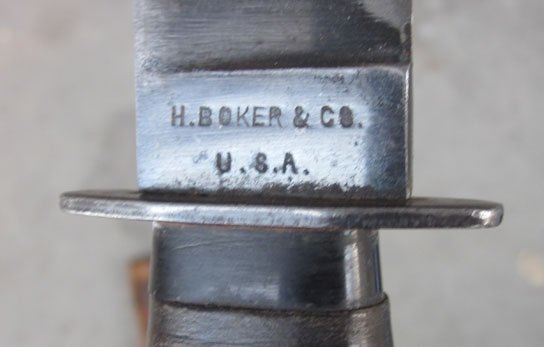 US WWII, USN Mk1 Utility Knife, Boker Mfg. — image 7