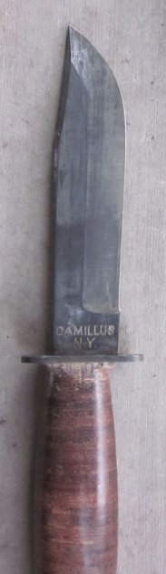 US WWII, USN Mk1 Utility Knife, Camillus Mfg, Plastic Pommel — image 8