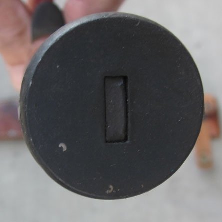 US WWII, USN Mk2 Utility Knife, Camillus, Leather Scabbard — image 8