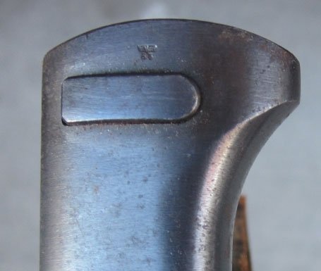 German WWII Czech VZ24 Bayonet & Frog, DOT, Waffenamt Proof — image 5