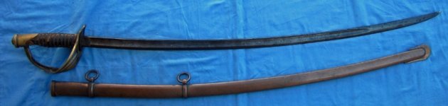 US Civil War 1860 Pattern Cavalry Sword, Mansfield & Lamb 1865 — image 10