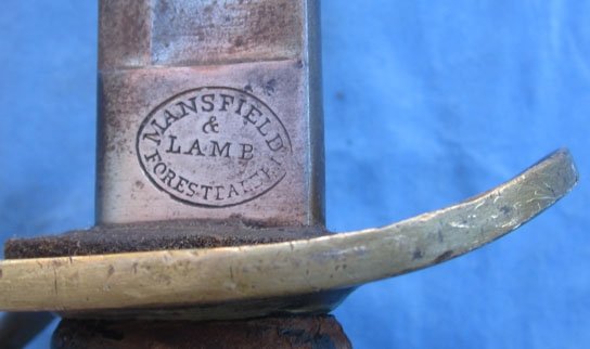 US Civil War 1860 Pattern Cavalry Sword, Mansfield & Lamb 1865 — image 4