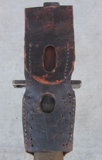 Japanese WWII Type 30 Bayonet, Late War, Rectangular Guard, TALW — image 3