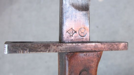 Japanese WWII Type 30 Bayonet, Late War, Rectangular Guard, TALW — image 5