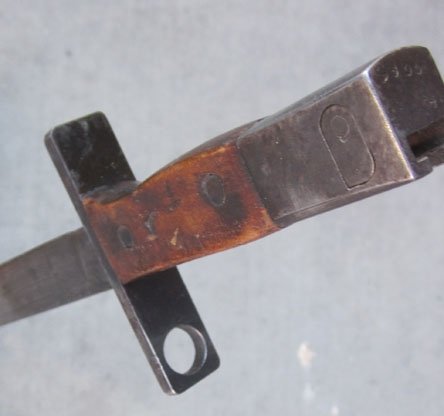 Japanese WWII Type 30 Bayonet, Late War, Rectangular Guard, TALW — image 6