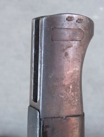 German WWII S84/98 Bayonet, Mismatch, fze 43, Original Frog — image 5