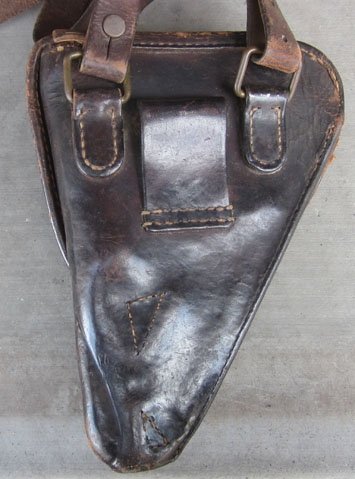 Japanese WWII Type 14 Nambu Holster & Shoulder Strap — image 7