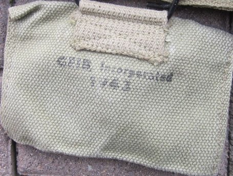 US WWII Army Rifleman Equipment Set, Light OD Canvas — image 7