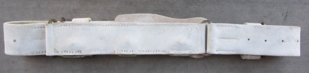 British Victorian Era Buff Leather Slade-Wallace Service Belt — image 4