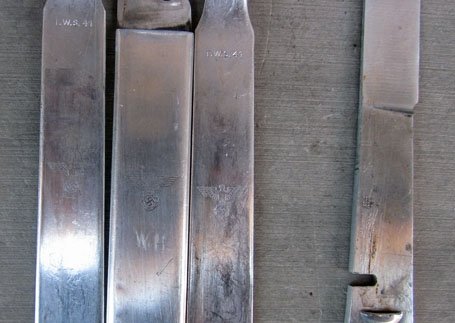 German WWII 4-Piece, Interlocking Mess Utensil Set, T.W.S.41 — image 4