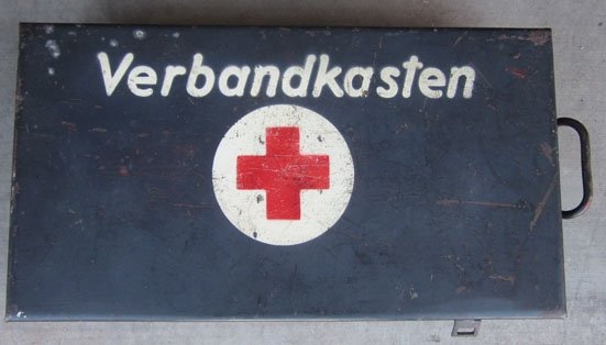 German WWII Wehrmacht 1st Aid Box, Verbandkasten — image 2