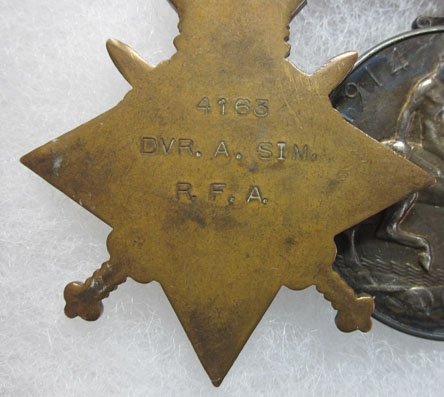 British WWI Identified P07 Enlisted Service Coat & Trio Medals, Highland RFA T — image 15