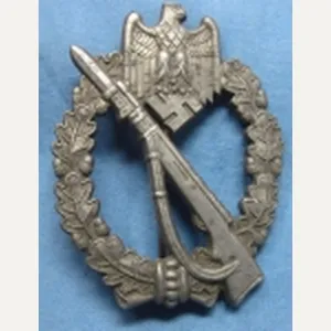 German WWII Infantry Assault Badge, W.H., Hobacher Mfg.