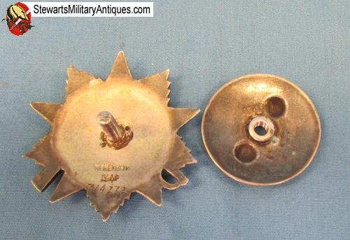  Soviet WWII Patriotic War Second Class, Serial Number 714272, September 1945 — image 4