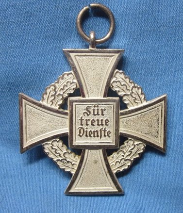 German WWII 25 year Faithful Service Cross — image 3