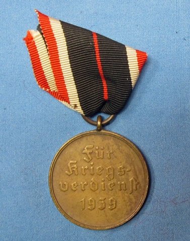 German WWII War Merit Medal & Ribbon — image 3