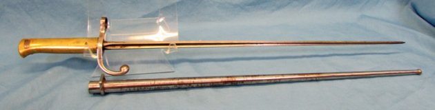  Uraguay Model 1900, Cruciform Blade Bayonet, Janzen 240/3 — image 3