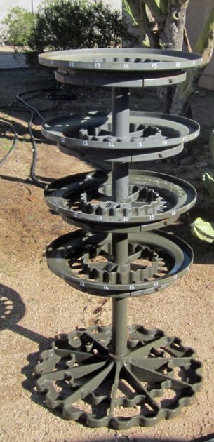 US M1920 Armory Pistol Rack, 80 Pistol Capacity — image 2