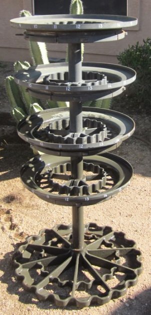 US M1920 Armory Pistol Rack, 80 Pistol Capacity — image 3