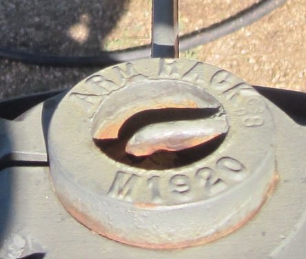 US M1920 Armory Pistol Rack, 80 Pistol Capacity — image 5