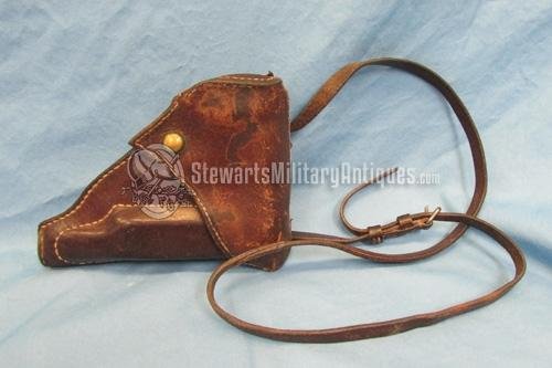  Japanese WWII Type 94 Holster & Shoulder Strap — image 2