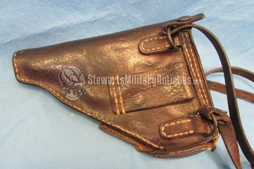  Japanese WWII Type 94 Holster & Shoulder Strap — image 3