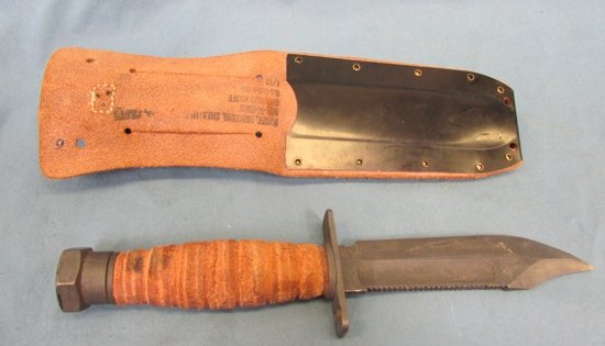  US Cold War USAF Pilots Survival Knife, Ontario Mfg 2-80 — image 4