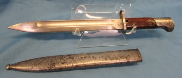  Polish WWII M1930 Mauser Bayonet, Radom Mfg — image 6