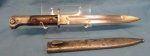 Polish WWII M1930 Mauser Bayonet, Radom Mfg
