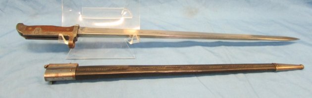  Danish M1889 Krag-Jorgenson Carbine Bayonet, Kiesling 327 — image 5