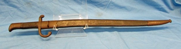  Danish M1867 Rolling Block Rifle Bayonet, Alexander Coppel Mfg — image 2