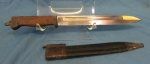 Danish M1889 KragJorgenson Bayonet WKC Mfg
