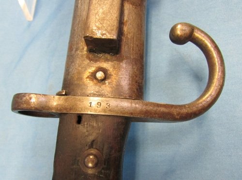  Brazilian M1904 Mauser-Vergueiro Rifle Bayonet, Kiesling 905 — image 3