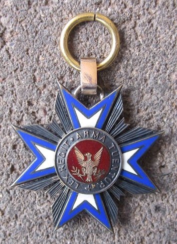 US Post Civil War, Mollus Medal 1664, 1st Delaware Inf'y 1843-1891 — image 2