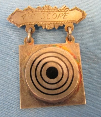  US Indian Wars Era Marksmanship Badge, Old Guard, Co.A — image 2