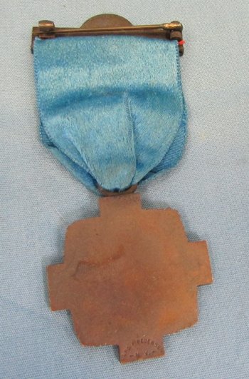  US Indian War Era Connecticut NG 1883 Barbour Match Shooting Medal, Co K, Winning Team — image 6