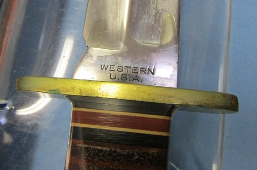  US Vietnam War Era L46-8 Hunting Knife, Original Box — image 5