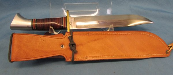  US Vietnam War Era L46-8 Hunting Knife, Original Box — image 6