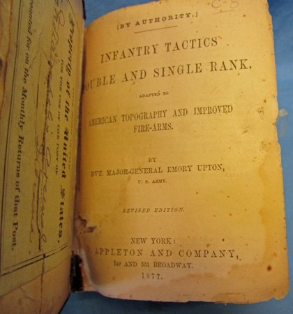  US Indian War Era Upton's Infantry Tactics 1877 — image 3